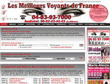 Tablet Screenshot of lesmeilleursvoyants.fr